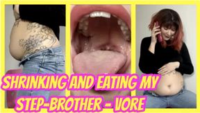 Shrinking And Eating My Step-Brother - Vore