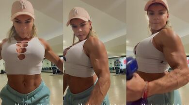 Muscle milf is not impressed about your tiny packer