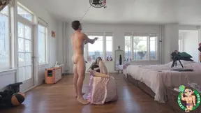 Big-Ass Blonde gives a deepthroat doggystyle POV