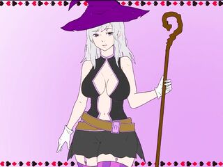 JOI con una bruja. Tu ama necesita sperm.