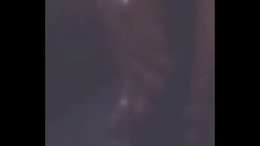 Wife giving husband footjob