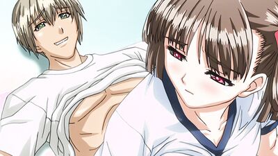 Hentai porn adventure: Mizu No Iro and Sora No Iro explore each other's bodies in Episode 02