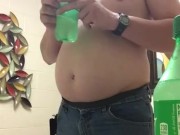 Puckos pig training part 2 bananas and sprite