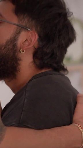 Neighbor Mistake! Shy Guy Deepthroats Huge Cock & Gets Raw Creampie