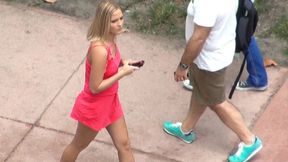 Megan Gets Wet
