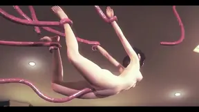 3D animated Leila Hardsex gets fucked hard in intense manga-style sex