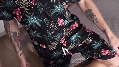 Seduced my boyfriend's stepfather with her big tits. Foursome bisexual fucking