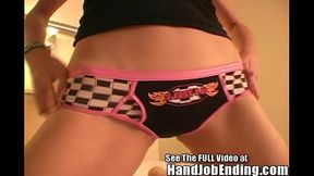 Hot Cezch Chick Alesha'_s Righeout Retro Handjob Ending