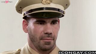 Horny captain Billy rams his dick on Colt tight hole