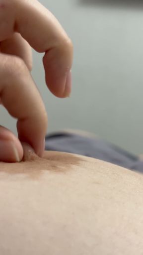 these milky nipples love to be petted so much   Clip 1