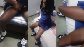 18 year old teen girl rubbing pussy and sucking your dick