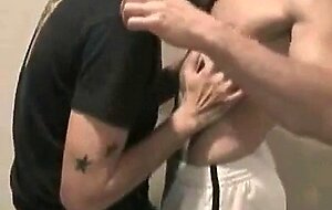 Muscle Worship: Sucking Amateur Bodybuilder Until He Explodes