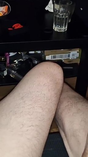 Jerking and Cumming with My Friend Jerkbuddy