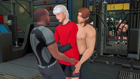 HARD ANAL GANGBANG IN THE GYM FOR BEARS (SIMS   ANIME HENTAI   SFM)