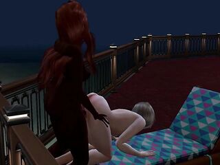 Golden-haired and brunette 4