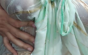 Bhabhi in Wet Towel Looking Sexy