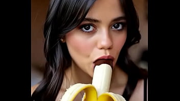 Jenna ortega teasing you with the banana