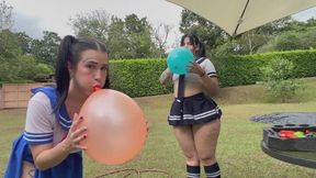 Ballons and Sailor Outfit