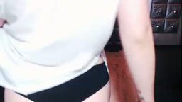 Halley Shows Her Ass