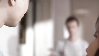 PornTaboos.com - Forbidden threesome with stepmom Syren De Mer and her lustful stepso
