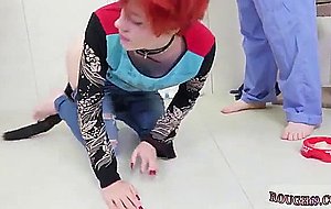 Ash hollywood bondage cummie, the painal cum cat