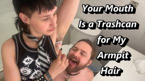 Your Mouth Is a Trashcan for My Armpit Hair - Gothex Rose