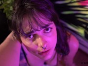 Boquete depois da festa termina com Gozada na Cara- Casal Amador Dread Hot