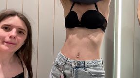 girls lick ass in mall toilets & dressing rooms