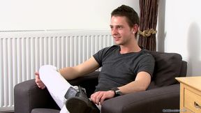 New Guy Caleb Strokes It