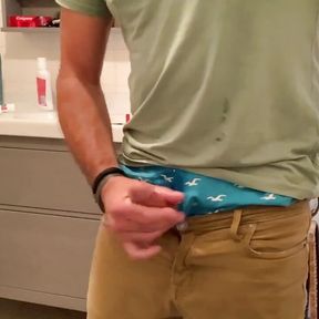 Jerking off, Edging in My Boxers, Jeans, Try a Cockring, Unedited