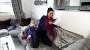 Jennifer Pants Face Sitting