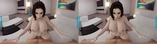 Lana Rhoades gives the Pornstar Experience for Virtual Sex World