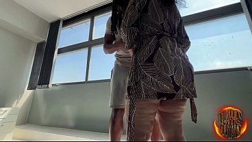 Busty Brazilian milf gets pounded by big black cock