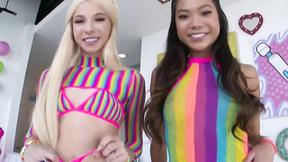 ”Tiny Teens Vina & Kenzie Whorese Around”