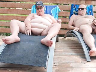 Sex risquer sur le patio et on ses presque fait prendre