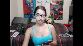 6cam.biz amateur alexxxcoal masturbating on live webcam