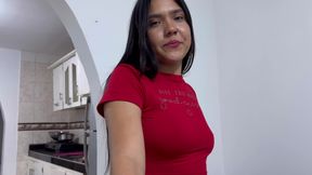 My pretty neighbor visits me when my wife is not home and ends up pumping all my milk