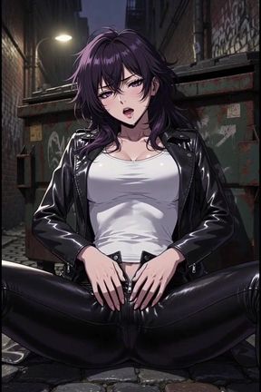 Mysterious Anime Woman in Side Alley Seduces You