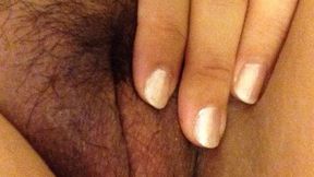 Again my wet horny Labuan Malay Chinese in action with her wet tight pussy