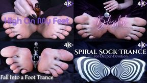 Mind Melting Foot Obsession Starter Pack - 4K - The Goddess Clue, Welcome To Your Newest Sole Obsession, Trance, Spiral Induction, Pendant Swaying, Mental Domination, Foot Slave Training, Aroma, Breath Play, Femdom, Foot Fetish