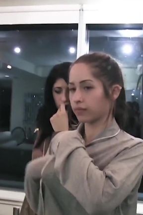 BFFS - Naughty besties finger fucked and drilled with a strap-on dildo on pajama party