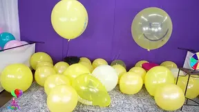 Gabriella Yellow Balloon Spin the Wheel