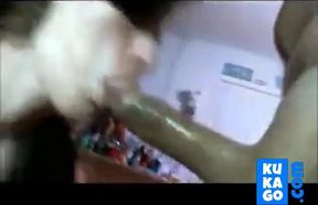 Milf Deep-Throats a Massive Cock for a Facial
