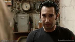 ”Big cock mob fucking bound big titted babe”