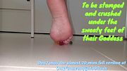 The gummy bears war: Foot punishment