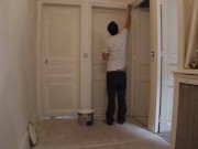 PAINTER JERKING OFF