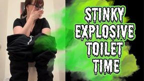 Stinky Explosive Toilet Time WMV