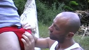 baise par un mec en exterieur en cockring et jockstrapmec de 40 ans me baise ...