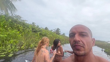 Fui conhecer um mangue de nudismo na Bahia e olha oq aconteceu por lá