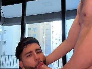Hot Bottom Takes Big Cock